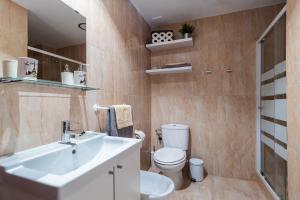 Kúpeľňa v ubytovaní Apartamento Maribel + 10 fotografií