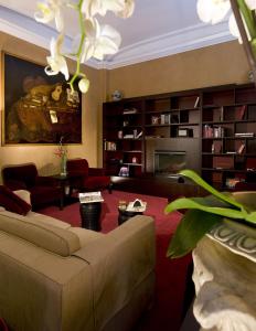 Posezení v ubytování Hotel dei Borgognoni