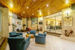 Posezení v ubytování Alborada Apart Hotel