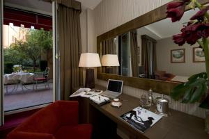 Posezení v ubytování Hotel dei Borgognoni