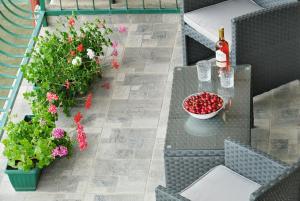Ein Balkon oder eine Terrasse in der Unterkunft Stone Villa Rea