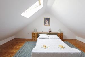 Katil atau katil-katil dalam bilik di Stone Villa Rea