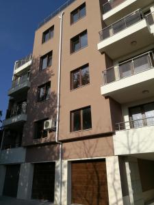 an external view of a building at Apartment Kate in Plovdiv