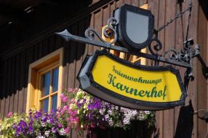 Certyfikat, podpis lub inny dokument wystawiony w obiekcie Karnerhof