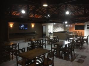 Restaurace v ubytování Pousada Circuito das Águas