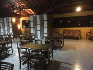 Restaurace v ubytování Pousada Circuito das Águas