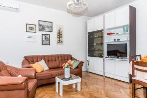 Posezení v ubytování Apartment Promona Drniš