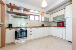 Kuchyň nebo kuchyňský kout v ubytování Apartment Promona Drniš