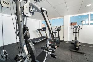 Fitness centrum a/nebo fitness zařízení v ubytování Hotel Ridomar 365
