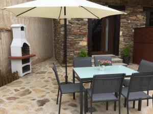 Kawasan patio atau luaran di Alojamientos El Horno