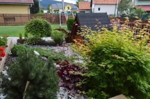 A garden outside Drevený raj