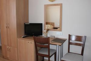 TV a/nebo společenská místnost v ubytování Hotel Radik