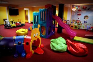 a play room with many different types of play equipment at Pensjonat Wojciech in Władysławowo