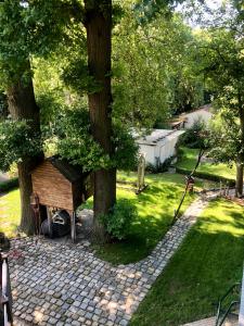Κήπος έξω από το Ferienwohnung Döllinger Messe Fränkisches Seenland