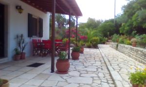 A garden outside Villa Elvira