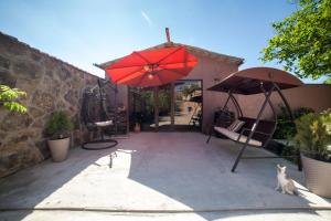 Patio nebo venkovní prostory v ubytování Guest House Elene