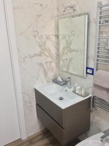 A bathroom at Casa Carraturo