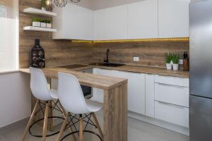 Køkken eller tekøkken på Luxury Villa Nikol