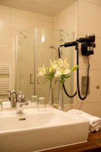 Koupelna v ubytování Pension Appartement Lanzer