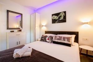 Posteľ alebo postele v izbe v ubytovaní Apartment Nives in the City Center - Free Parking