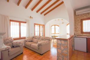 Posezení v ubytování Villa Cucarres 0705