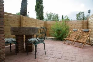 Patio alebo iná vonkajšia časť ubytovania Mas Tomas
