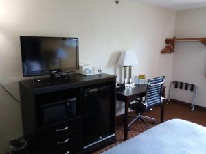 TV a/nebo společenská místnost v ubytování Days Inn by Wyndham Hornell NY