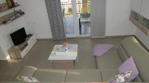 Televízia a/alebo spoločenská miestnosť v ubytovaní Ane Apartment
