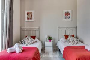 Posteľ alebo postele v izbe v ubytovaní Apartment Link BCN Sants