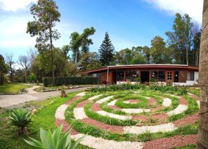 Zahrada ubytování Hotel Holístico Monteverde