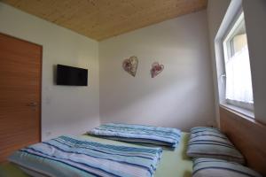 Postel nebo postele na pokoji v ubytování Garnhof