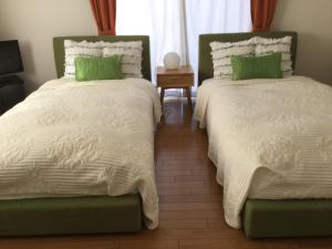 מיטה או מיטות בחדר ב-La Curación