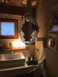 Koupelna v ubytování B&B Binot