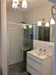 Koupelna v ubytování Apartament Julia + 24 fotografií