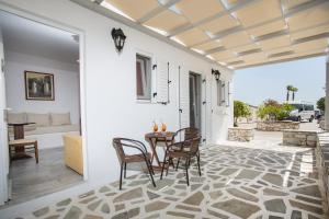 Posezení v ubytování Asteras Paradise