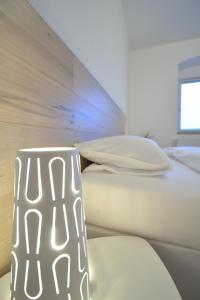 Ліжко або ліжка в номері Bastei Apartment Enns