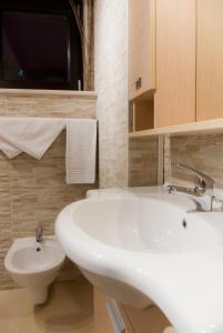 Koupelna v ubytování White albergo diffuso Ristorante & SPA