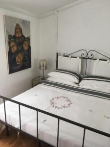Postel nebo postele na pokoji v ubytování My love in Portofino
