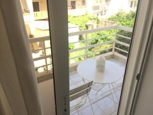A balcony or terrace at Korona Beach Apartments II