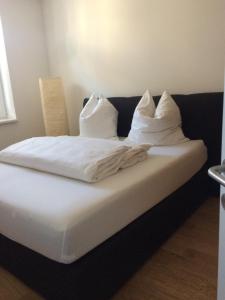 Postel nebo postele na pokoji v ubytování Ferienhaus Ritter + 9 fotografií