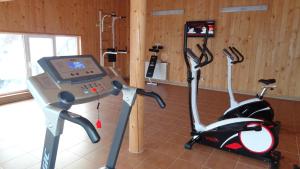 Fitness centrum a/nebo fitness zařízení v ubytování Sadyba Zatyshna