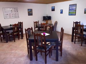 A television and/or entertainment centre at Privat Monika