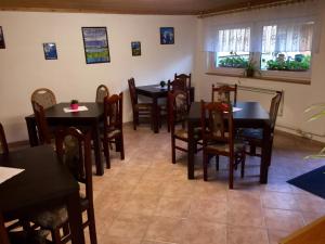 A seating area at Privat Monika