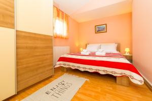 Postel nebo postele na pokoji v ubytování Holiday home Ana