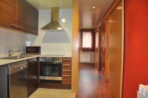 Kuchyň nebo kuchyňský kout v ubytování Apartaments Turístics Puigcerdà - La Closa