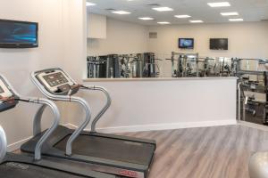 Fitness centrum a/nebo fitness zařízení v ubytování Leonardo Hotel Negev