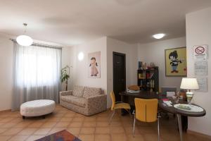 Posezení v ubytování B&B Monelli