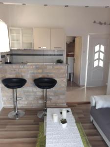 Kuchyň nebo kuchyňský kout v ubytování Lavanda Apartment & Studio - Old Town Mali Lošinj