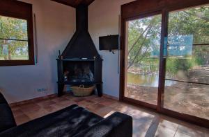 A seating area at La Illeta