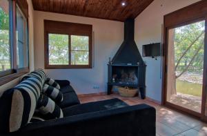 A seating area at La Illeta